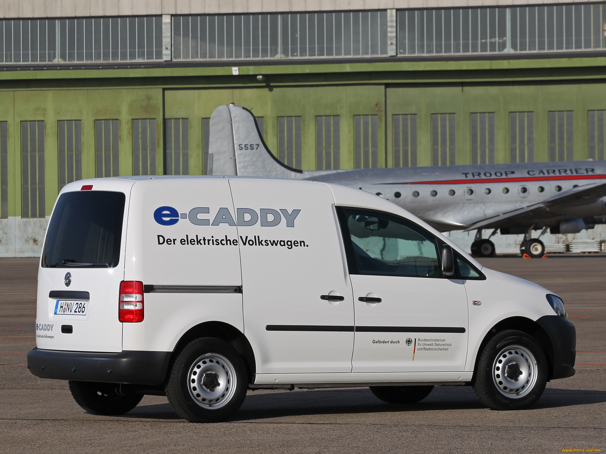 , volkswagen, 2014, type, 2k, prototype, e-caddy